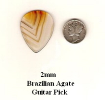 Brazilian Agate Guitar Pick GP3266