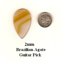 Brazilian Agate Guitar Pick GP3292
