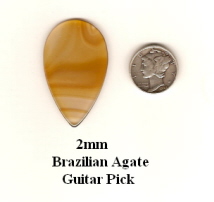 Brazilian Agate Guitar Pick GP3299