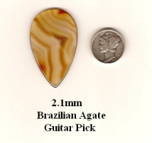 Brazilian Agate Guitar Pick GP3300