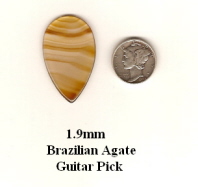 Brazilian Agate Guitar Pick GP3364