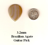 Brazilian Agate Guitar Pick GP3366
