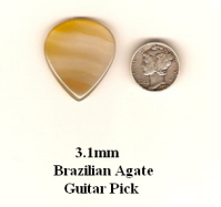 Brazilian Agate Guitar Pick GP3373