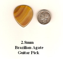 Brazilian Agate Guitar Pick GP3376