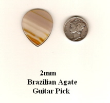 Brazilian Agate Guitar Pick GP3381