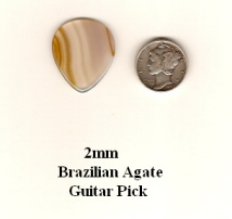 Brazilian Agate Guitar Pick GP3382