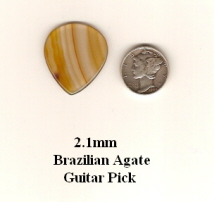 Brazilian Agate Guitar Pick GP3411