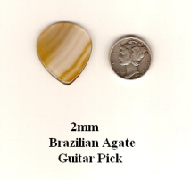 Brazilian Agate Guitar Pick GP3412