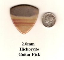 Hickoryite Bass Guitar Picks