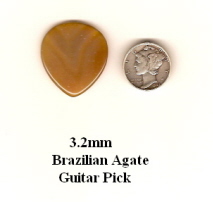 Brazilian Agate Guitar Pick GP3486