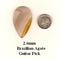 Brazilian Agate Guitar Pick GP3604