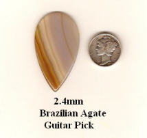 Brazilian Agate Guitar Pick GP3609