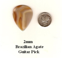 Brazilian Agate Guitar Pick GP3626