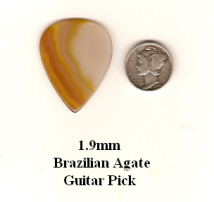 Brazilian Agate Guitar Pick GP3628