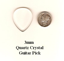 Guitar Pick GP3649 Quartz Crystal