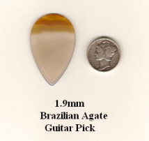 Brazilian Agate Guitar Pick GP3686