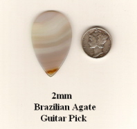 Brazilian Agate Guitar Pick GP3937