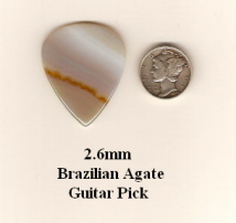 Brazilian Agate Guitar Pick GP3950