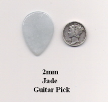 Jade Teardrop Guitar Picks