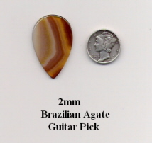 Brazilian Agate Guitar Pick GP4148