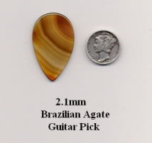Brazilian Agate Guitar Pick GP4158