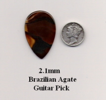 Brazilian Agate Guitar Pick GP4159