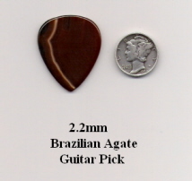 Brazilian Agate Guitar Pick GP4166
