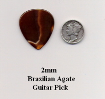 Brazilian Agate Guitar Pick GP4171