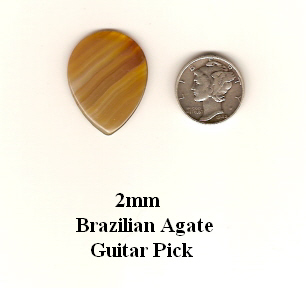 Brazilian Agate Guitar Pick
