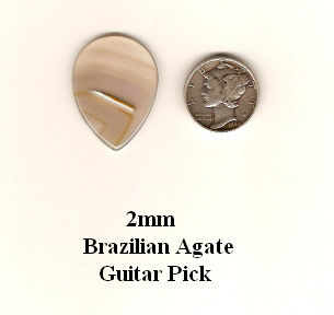 Brazilian Agate Guitar Pick